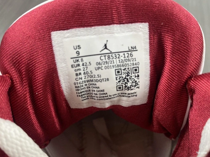 Cheap TBK Cardinal Jordan Retro 3 Red CT8532-126 0814